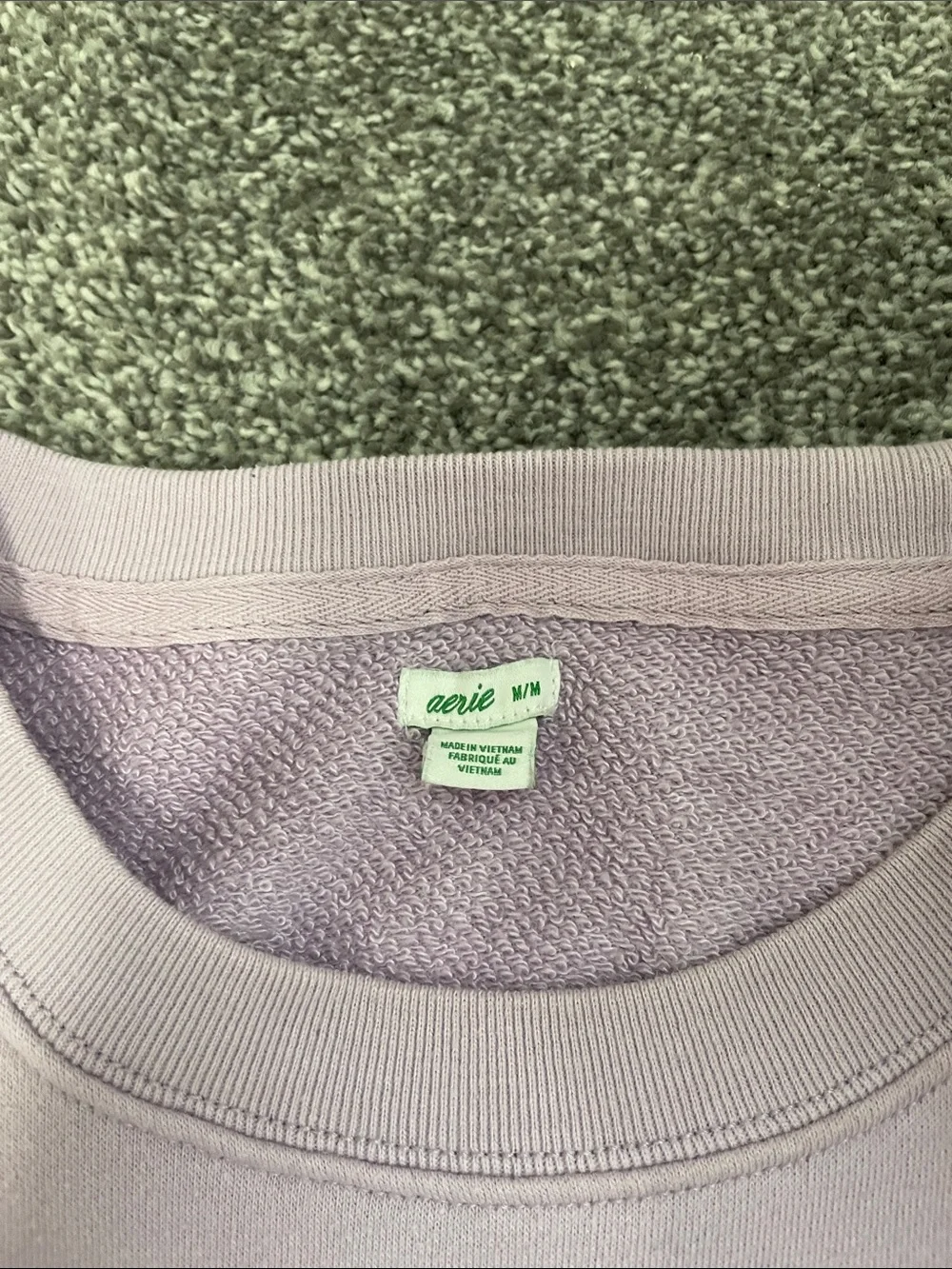 aerie purple matching set